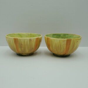 Pfaltzgraff Central Market Squash Soup Cereal Bowls Ice Cream Serving Bowls